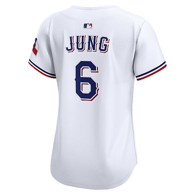 Women's Nike Josh Jung White Texas Rangers Home Limited Player Jersey