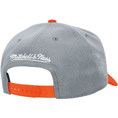 Unisex Mitchell & Ness Gray Detroit Tigers Basic Pro Adjustable Hat