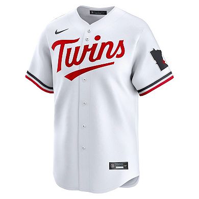 Men's Nike White Minnesota Twins Home Limited Jersey