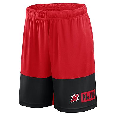 Men's Red New Jersey Devils Best of the Best Shorts