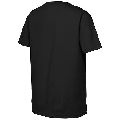 Youth Black Golden State Warriors 2025 NBA Playoffs Hype T-Shirt