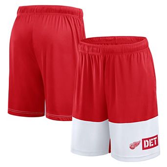 Men's Red Detroit Red Wings Best of the Best Shorts