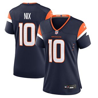 Women's Nike Bo Nix Navy Denver Broncos Alternate Game Jersey