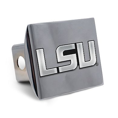 WinCraft LSU Tigers Premium Metal Chrome Hitch Cover