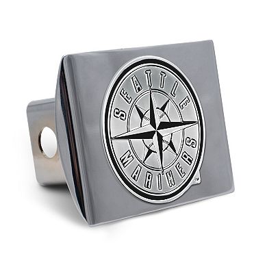 WinCraft Seattle Mariners Premium Metal Chrome Hitch Cover