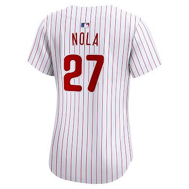 Women's Nike Aaron Nola White Philadelphia Phillies Home Limited Player Jersey