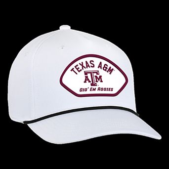 Men's�Ahead White Texas A&M Aggies Alto Rope Adjustable Hat