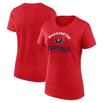 Women's Red Washington Capitals Unrivaled T-Shirt