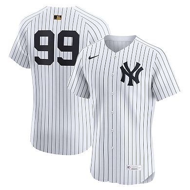 Men's Nike Aaron Judge White New York Yankees Home Elite Player Jersey