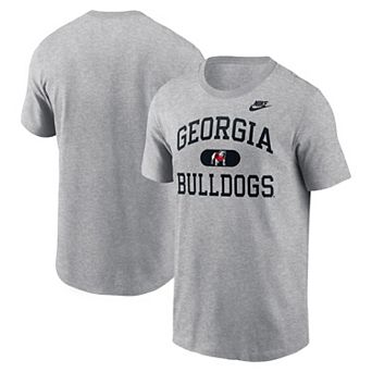 Men's Nike Heather Charcoal Georgia Bulldogs Legacy Alma Mater T-Shirt
