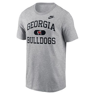 Men's Nike Heather Charcoal Georgia Bulldogs Legacy Alma Mater T-Shirt