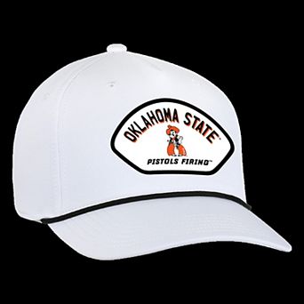 Men's�Ahead White Oklahoma State Cowboys Alto Rope Adjustable Hat