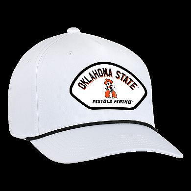 Men's Ahead White Oklahoma State Cowboys Alto Rope Adjustable Hat