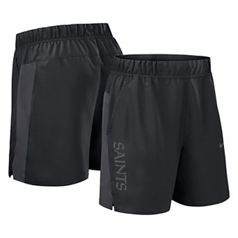 Men's Nike Black New Orleans Saints Woven Victory Performance Shorts