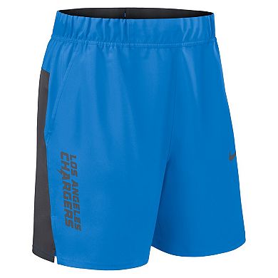 Men's Nike Powder Blue Los Angeles Chargers Woven Victory Performance Shorts