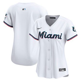 Women's Nike White Miami Marlins Home Limited Jersey