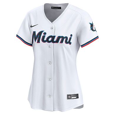 Women's Nike White Miami Marlins Home Limited Jersey