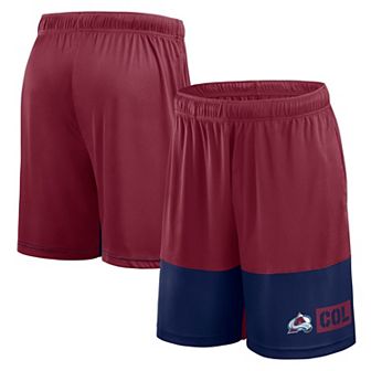 Men's Burgundy Colorado Avalanche Best of the Best Shorts