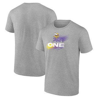Men's Heather Gray Minnesota Vikings As One Skol T-Shirt
