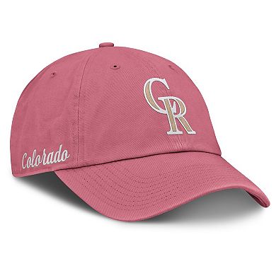 Unisex Nike Pink Colorado Rockies Club Adjustable Hat