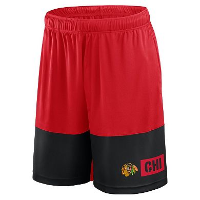 Men's Red Chicago Blackhawks Best of the Best Shorts