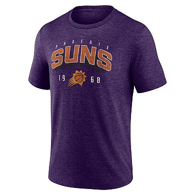 Men's Purple Phoenix Suns Backboard Tri-Blend T-Shirt