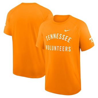 Men's Nike Tennessee Orange Tennessee Volunteers Ready Raglan Premium Performance T-Shirt