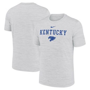 Men's Nike Ash Kentucky Wildcats 2025 Sideline Velocity Performance T-Shirt