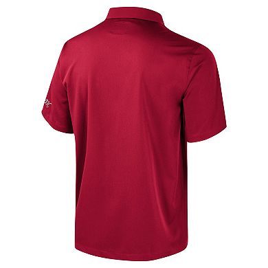 Men's Colosseum Crimson Oklahoma Sooners Strike Bowling Button-Up Shirt