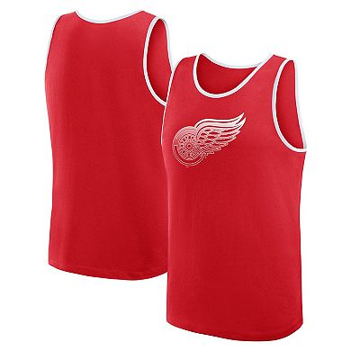 Men's Red Detroit Red Wings Unmatched Success Tank Top