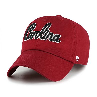 Men's '47 Garnet South Carolina Gamecocks Vault Clean Up Adjustable Hat