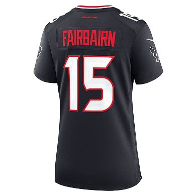 Women's Nike Ka'imi Fairbairn Navy Houston Texans Team Game Jersey