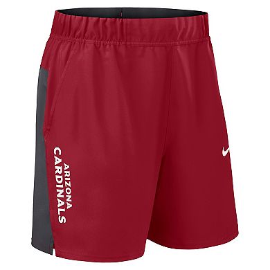 Men's Nike Cardinal Arizona Cardinals Woven Victory Performance Shorts