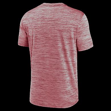 Men's Nike Crimson Alabama Crimson Tide 2025 Sideline Velocity Performance T-Shirt