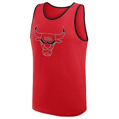 Men's Red Chicago Bulls Unmatched Success Tank Top