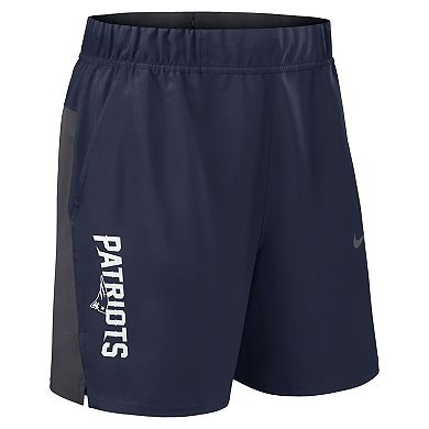 Men's Nike Navy New England Patriots Woven Victory Performance Shorts