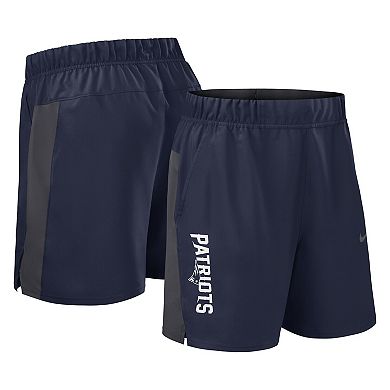 Men's Nike Navy New England Patriots Woven Victory Performance Shorts
