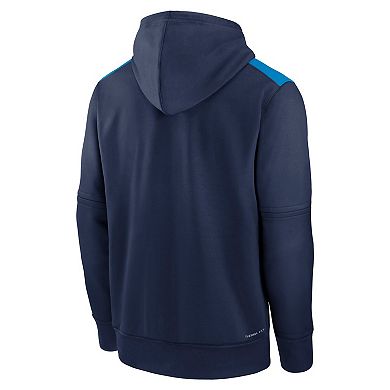 Men's Nike Navy Philadelphia Phillies Authentic Collection City Connect Therma Pullover Hoodie