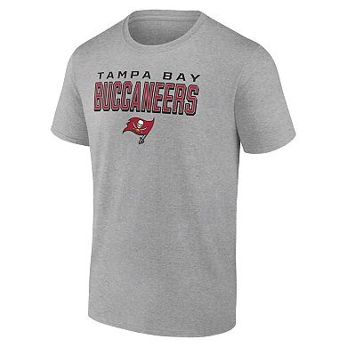 Men's Heather Gray Tampa Bay Buccaneers Swagger T-Shirt