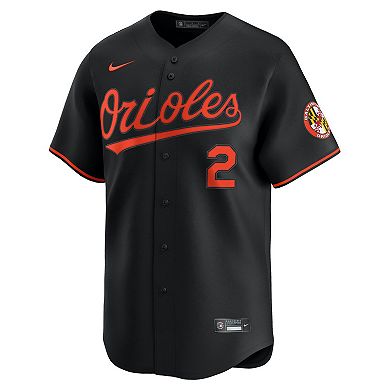 Men's Nike Gunnar Henderson Black Baltimore Orioles Alternate Limited Player Jersey