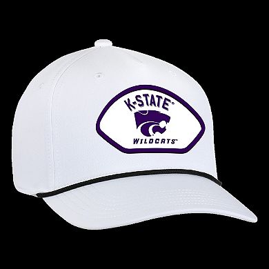 Men's Ahead White Kansas State Wildcats Alto Rope Adjustable Hat