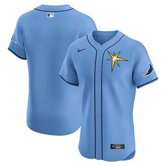 Men's Nike Light Blue Tampa Bay Rays Alternate Elite Jersey