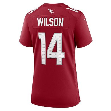 Women's Nike Michael Wilson Cardinal Arizona Cardinals Team Game Jersey