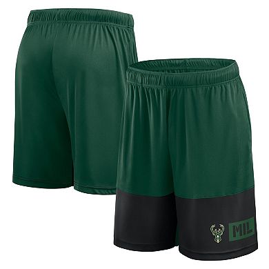 Men's Hunter Green Milwaukee Bucks Best of the Best Shorts