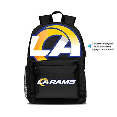 Los Angeles Rams MOJO Large Logo Fan Backpack