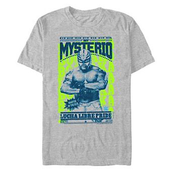 Big & Tall WWE Lucha Libre Mysterio Poster Graphic Tee