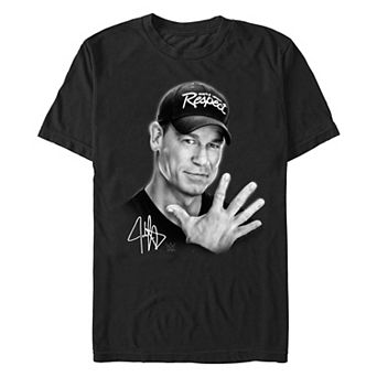 Big & Tall WWE John Cena Portrait Graphic Tee
