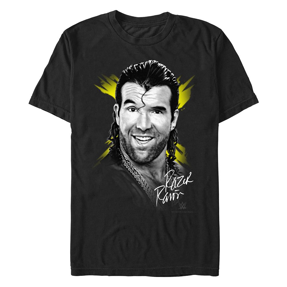 Big & Tall WWE Razor Ramon Portrait Graphic Tee
