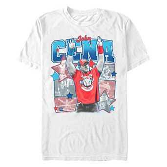 Big & Tall WWE John Cena Americana Poster Graphic Tee