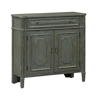 Starlight Canyon Home Gray 1 Drawer 2 Door Accent Cabinet, Buffet and Entryway Cabinet